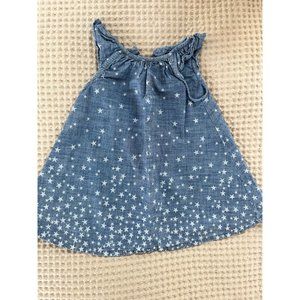 baby Gap star denim dress
